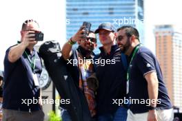 Max Verstappen (NLD) Red Bull Racing with fans. 08.03.2024. Formula 1 World Championship, Rd 2, Saudi Arabian Grand Prix, Jeddah, Saudi Arabia, Qualifying Day.