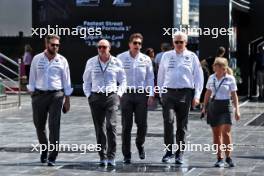 James Vowles (GBR) Williams Racing Team Principal with Matthew Savage, Dorilton Capital Chairman - Williams Racing Director. 08.03.2024. Formula 1 World Championship, Rd 2, Saudi Arabian Grand Prix, Jeddah, Saudi Arabia, Qualifying Day.