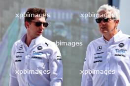 (L to R): James Vowles (GBR) Williams Racing Team Principal with Matthew Savage, Dorilton Capital Chairman - Williams Racing Director. 08.03.2024. Formula 1 World Championship, Rd 2, Saudi Arabian Grand Prix, Jeddah, Saudi Arabia, Qualifying Day.