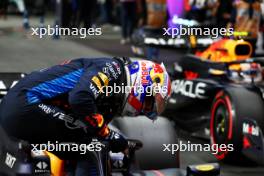 Pole sitter Max Verstappen (NLD) Red Bull Racing RB20 in parc ferme. 08.03.2024. Formula 1 World Championship, Rd 2, Saudi Arabian Grand Prix, Jeddah, Saudi Arabia, Qualifying Day.