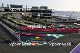 Daniel Ricciardo (AUS) RB VCARB 01 and Alexander Albon (THA) Williams Racing FW46. 08.03.2024. Formula 1 World Championship, Rd 2, Saudi Arabian Grand Prix, Jeddah, Saudi Arabia, Qualifying Day.