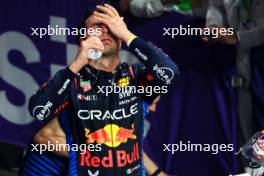 Third placed Sergio Perez (MEX) Red Bull Racing cools off in parc ferme. 09.03.2024. Formula 1 World Championship, Rd 2, Saudi Arabian Grand Prix, Jeddah, Saudi Arabia, Race Day.