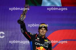 2nd place Sergio Perez (MEX) Red Bull Racing RB20. 09.03.2024. Formula 1 World Championship, Rd 2, Saudi Arabian Grand Prix, Jeddah, Saudi Arabia, Race Day.