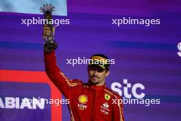 3rd place Charles Leclerc (MON) Ferrari. 09.03.2024. Formula 1 World Championship, Rd 2, Saudi Arabian Grand Prix, Jeddah, Saudi Arabia, Race Day.
