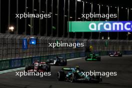 Fernando Alonso (ESP) Aston Martin F1 Team AMR24. 09.03.2024. Formula 1 World Championship, Rd 2, Saudi Arabian Grand Prix, Jeddah, Saudi Arabia, Race Day.