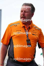 Zak Brown (USA) McLaren Executive Director. 09.03.2024. Formula 1 World Championship, Rd 2, Saudi Arabian Grand Prix, Jeddah, Saudi Arabia, Race Day.
