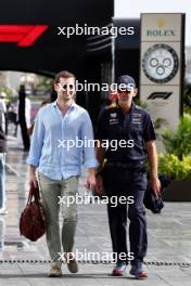 Adrian Newey (GBR) Red Bull Racing Chief Technical Officer (Right). 09.03.2024. Formula 1 World Championship, Rd 2, Saudi Arabian Grand Prix, Jeddah, Saudi Arabia, Race Day.