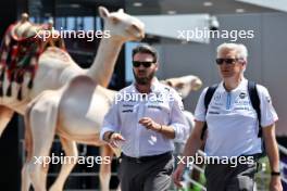 Matthew Savage, Dorilton Capital Chairman - Williams Racing Director (Right). 07.03.2024. Formula 1 World Championship, Rd 2, Saudi Arabian Grand Prix, Jeddah, Saudi Arabia, Practice Day.