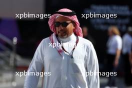 Prince Khalid Bin Sultan Al Faisal (KSA) President of the Saudi Automobile and Motorcycle Federation. 07.03.2024. Formula 1 World Championship, Rd 2, Saudi Arabian Grand Prix, Jeddah, Saudi Arabia, Practice Day.