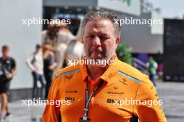 Zak Brown (USA) McLaren Executive Director. 07.03.2024. Formula 1 World Championship, Rd 2, Saudi Arabian Grand Prix, Jeddah, Saudi Arabia, Practice Day.
