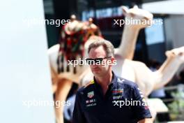 Christian Horner (GBR) Red Bull Racing Team Principal. 07.03.2024. Formula 1 World Championship, Rd 2, Saudi Arabian Grand Prix, Jeddah, Saudi Arabia, Practice Day.