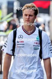 Mick Schumacher (GER) Mercedes AMG F1 Reserve Driver. 06.03.2024. Formula 1 World Championship, Rd 2, Saudi Arabian Grand Prix, Jeddah, Saudi Arabia, Preparation Day.