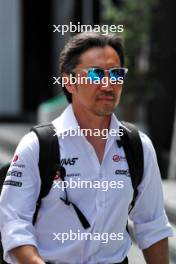 Ayao Komatsu (JPN) Haas F1 Team Principal. 06.03.2024. Formula 1 World Championship, Rd 2, Saudi Arabian Grand Prix, Jeddah, Saudi Arabia, Preparation Day.