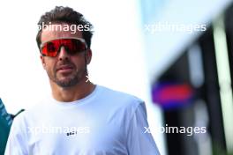 Fernando Alonso (ESP) Aston Martin F1 Team. 06.03.2024. Formula 1 World Championship, Rd 2, Saudi Arabian Grand Prix, Jeddah, Saudi Arabia, Preparation Day.