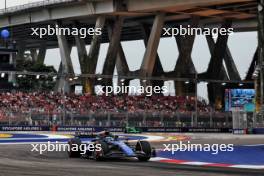 Alexander Albon (THA) Williams Racing FW46. 20.09.2024. Formula 1 World Championship, Rd 18, Singapore Grand Prix, Marina Bay Street Circuit, Singapore, Practice Day.