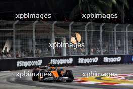 Lando Norris (GBR) McLaren MCL38. 20.09.2024. Formula 1 World Championship, Rd 18, Singapore Grand Prix, Marina Bay Street Circuit, Singapore, Practice Day.