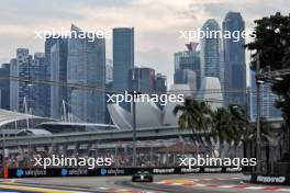 Lance Stroll (CDN) Aston Martin F1 Team AMR24. 20.09.2024. Formula 1 World Championship, Rd 18, Singapore Grand Prix, Marina Bay Street Circuit, Singapore, Practice Day.