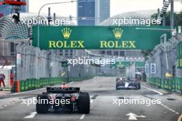 Sergio Perez (MEX) Red Bull Racing RB20. 20.09.2024. Formula 1 World Championship, Rd 18, Singapore Grand Prix, Marina Bay Street Circuit, Singapore, Practice Day.