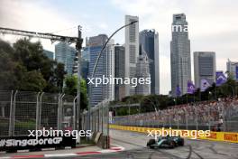 Lance Stroll (CDN) Aston Martin F1 Team AMR24. 20.09.2024. Formula 1 World Championship, Rd 18, Singapore Grand Prix, Marina Bay Street Circuit, Singapore, Practice Day.