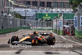 Lando Norris (GBR) McLaren MCL38. 20.09.2024. Formula 1 World Championship, Rd 18, Singapore Grand Prix, Marina Bay Street Circuit, Singapore, Practice Day.