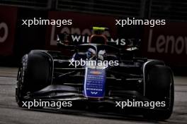 Franco Colapinto (ARG) Williams Racing FW46. 20.09.2024. Formula 1 World Championship, Rd 18, Singapore Grand Prix, Marina Bay Street Circuit, Singapore, Practice Day.