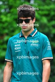 Lance Stroll (CDN) Aston Martin F1 Team. 20.09.2024. Formula 1 World Championship, Rd 18, Singapore Grand Prix, Marina Bay Street Circuit, Singapore, Practice Day.