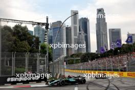 Lewis Hamilton (GBR) Mercedes AMG F1 W15. 20.09.2024. Formula 1 World Championship, Rd 18, Singapore Grand Prix, Marina Bay Street Circuit, Singapore, Practice Day.