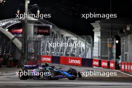 Pierre Gasly (FRA) Alpine F1 Team A524. 20.09.2024. Formula 1 World Championship, Rd 18, Singapore Grand Prix, Marina Bay Street Circuit, Singapore, Practice Day.