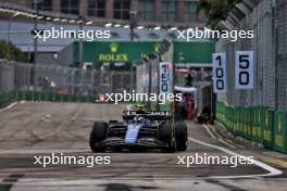 Franco Colapinto (ARG) Williams Racing FW46. 20.09.2024. Formula 1 World Championship, Rd 18, Singapore Grand Prix, Marina Bay Street Circuit, Singapore, Practice Day.