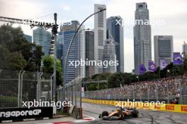 Lando Norris (GBR) McLaren MCL38. 20.09.2024. Formula 1 World Championship, Rd 18, Singapore Grand Prix, Marina Bay Street Circuit, Singapore, Practice Day.