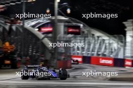 Franco Colapinto (ARG) Williams Racing FW46. 20.09.2024. Formula 1 World Championship, Rd 18, Singapore Grand Prix, Marina Bay Street Circuit, Singapore, Practice Day.