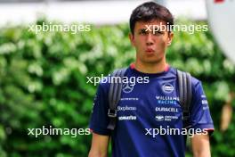 Alexander Albon (THA) Williams Racing. 20.09.2024. Formula 1 World Championship, Rd 18, Singapore Grand Prix, Marina Bay Street Circuit, Singapore, Practice Day.