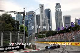 Esteban Ocon (FRA) Alpine F1 Team A524. 20.09.2024. Formula 1 World Championship, Rd 18, Singapore Grand Prix, Marina Bay Street Circuit, Singapore, Practice Day.