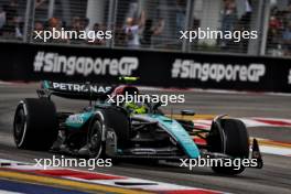 Lewis Hamilton (GBR) Mercedes AMG F1 W15. 20.09.2024. Formula 1 World Championship, Rd 18, Singapore Grand Prix, Marina Bay Street Circuit, Singapore, Practice Day.