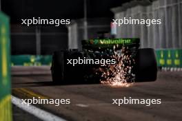 Lance Stroll (CDN) Aston Martin F1 Team AMR24. 20.09.2024. Formula 1 World Championship, Rd 18, Singapore Grand Prix, Marina Bay Street Circuit, Singapore, Practice Day.