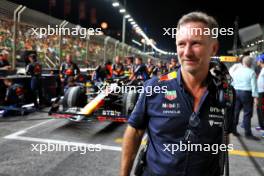 Christian Horner (GBR) Red Bull Racing Team Principal on the grid. 22.09.2024. Formula 1 World Championship, Rd 18, Singapore Grand Prix, Marina Bay Street Circuit, Singapore, Race Day.