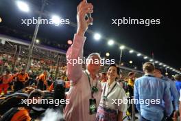 Grid atmosphere. 22.09.2024. Formula 1 World Championship, Rd 18, Singapore Grand Prix, Marina Bay Street Circuit, Singapore, Race Day.