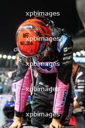 Esteban Ocon (FRA) Alpine F1 Team A524 on the grid. 22.09.2024. Formula 1 World Championship, Rd 18, Singapore Grand Prix, Marina Bay Street Circuit, Singapore, Race Day.