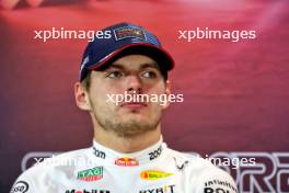 Max Verstappen (NLD) Red Bull Racing in the post race FIA Press Conference. 22.09.2024. Formula 1 World Championship, Rd 18, Singapore Grand Prix, Marina Bay Street Circuit, Singapore, Race Day.