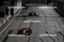 Lando Norris (GBR) McLaren MCL38. 22.09.2024. Formula 1 World Championship, Rd 18, Singapore Grand Prix, Marina Bay Street Circuit, Singapore, Race Day.