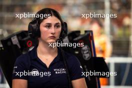 Lia Block (USA) Williams Academy Driver. 22.09.2024. Formula 1 World Championship, Rd 18, Singapore Grand Prix, Marina Bay Street Circuit, Singapore, Race Day.