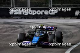 Pierre Gasly (FRA) Alpine F1 Team A524. 22.09.2024. Formula 1 World Championship, Rd 18, Singapore Grand Prix, Marina Bay Street Circuit, Singapore, Race Day.