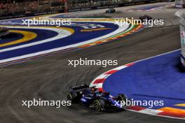 Alexander Albon (THA) Williams Racing FW46. 22.09.2024. Formula 1 World Championship, Rd 18, Singapore Grand Prix, Marina Bay Street Circuit, Singapore, Race Day.