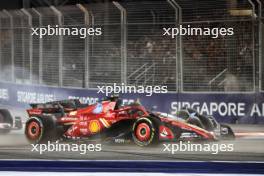 Charles Leclerc (MON) Ferrari SF-24 at the start of the race. 22.09.2024. Formula 1 World Championship, Rd 18, Singapore Grand Prix, Marina Bay Street Circuit, Singapore, Race Day.