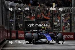 Franco Colapinto (ARG) Williams Racing FW46. 22.09.2024. Formula 1 World Championship, Rd 18, Singapore Grand Prix, Marina Bay Street Circuit, Singapore, Race Day.