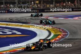 Max Verstappen (NLD) Red Bull Racing RB20. 22.09.2024. Formula 1 World Championship, Rd 18, Singapore Grand Prix, Marina Bay Street Circuit, Singapore, Race Day.