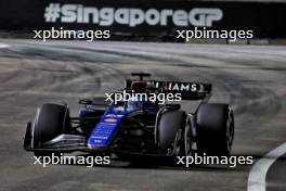 Alexander Albon (THA) Williams Racing FW46. 22.09.2024. Formula 1 World Championship, Rd 18, Singapore Grand Prix, Marina Bay Street Circuit, Singapore, Race Day.