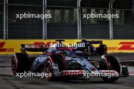 Daniel Ricciardo (AUS) RB VCARB 01. 22.09.2024. Formula 1 World Championship, Rd 18, Singapore Grand Prix, Marina Bay Street Circuit, Singapore, Race Day.