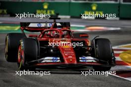 Charles Leclerc (MON) Ferrari SF-24. 22.09.2024. Formula 1 World Championship, Rd 18, Singapore Grand Prix, Marina Bay Street Circuit, Singapore, Race Day.