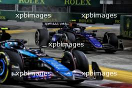 Franco Colapinto (ARG) Williams Racing FW46 runs wide. 22.09.2024. Formula 1 World Championship, Rd 18, Singapore Grand Prix, Marina Bay Street Circuit, Singapore, Race Day.